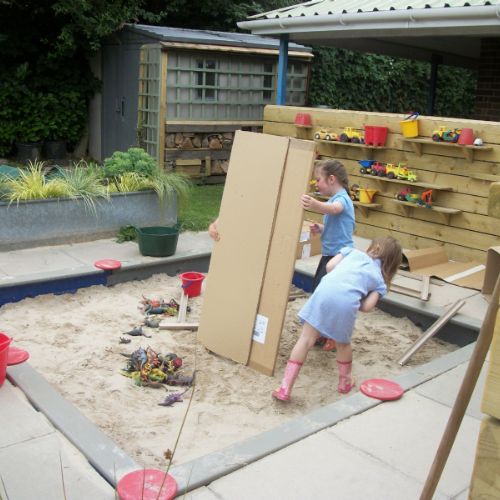 Nursery outdoor learning 3